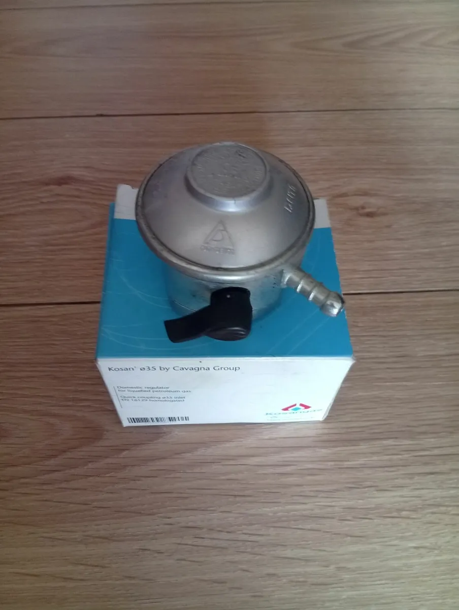 New Propane Butane gas Clip Regulator 27mm 37mbar - Image 3