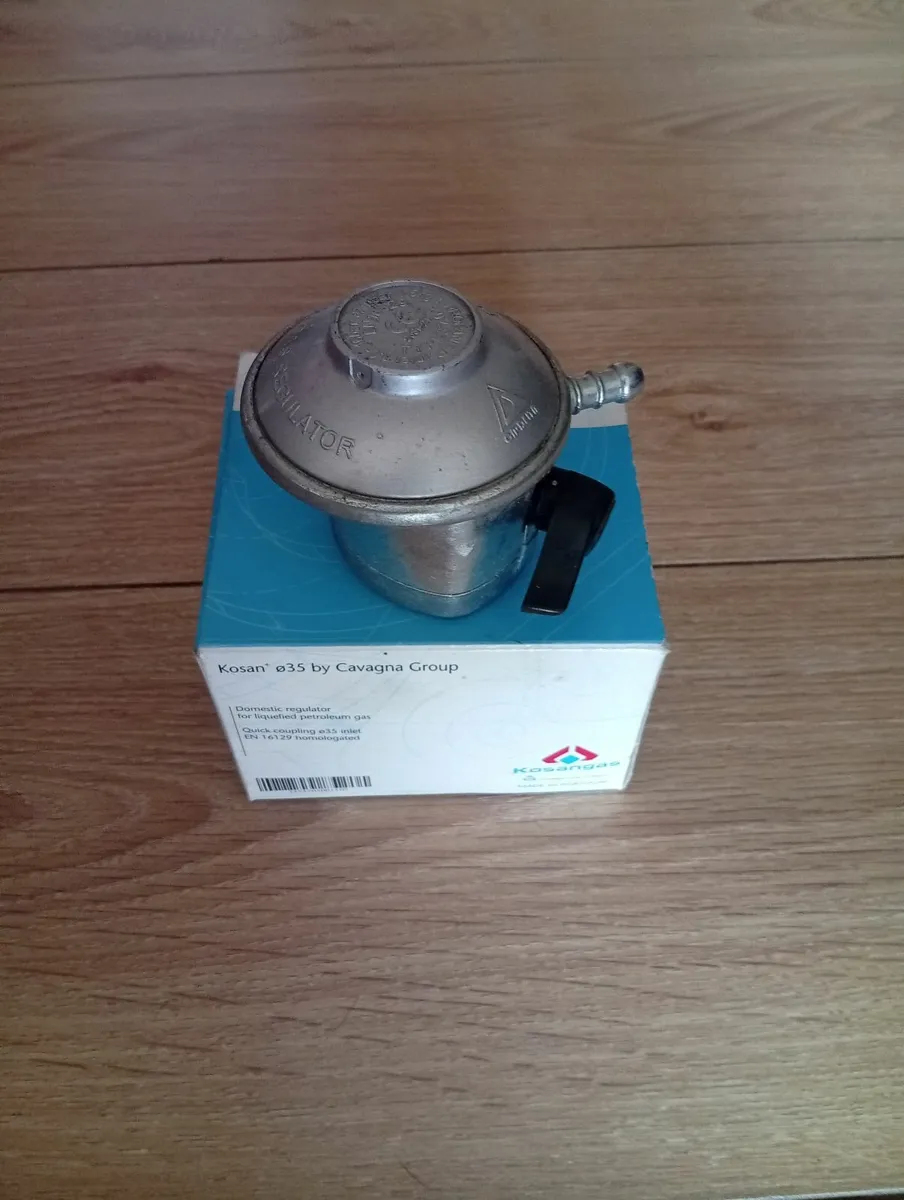 New Propane Butane gas Clip Regulator 27mm 37mbar - Image 4