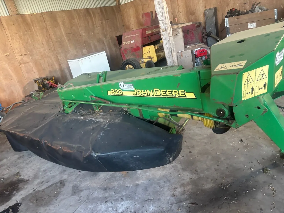 John Deere 328 mower - Image 1