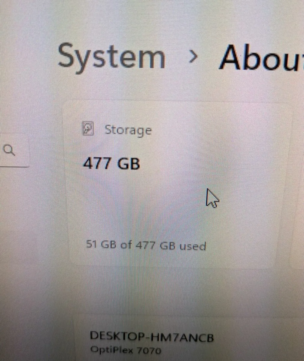 Dell OptiPlex 7070 PC Intel i5 9th 16GB + Monitor - Image 3