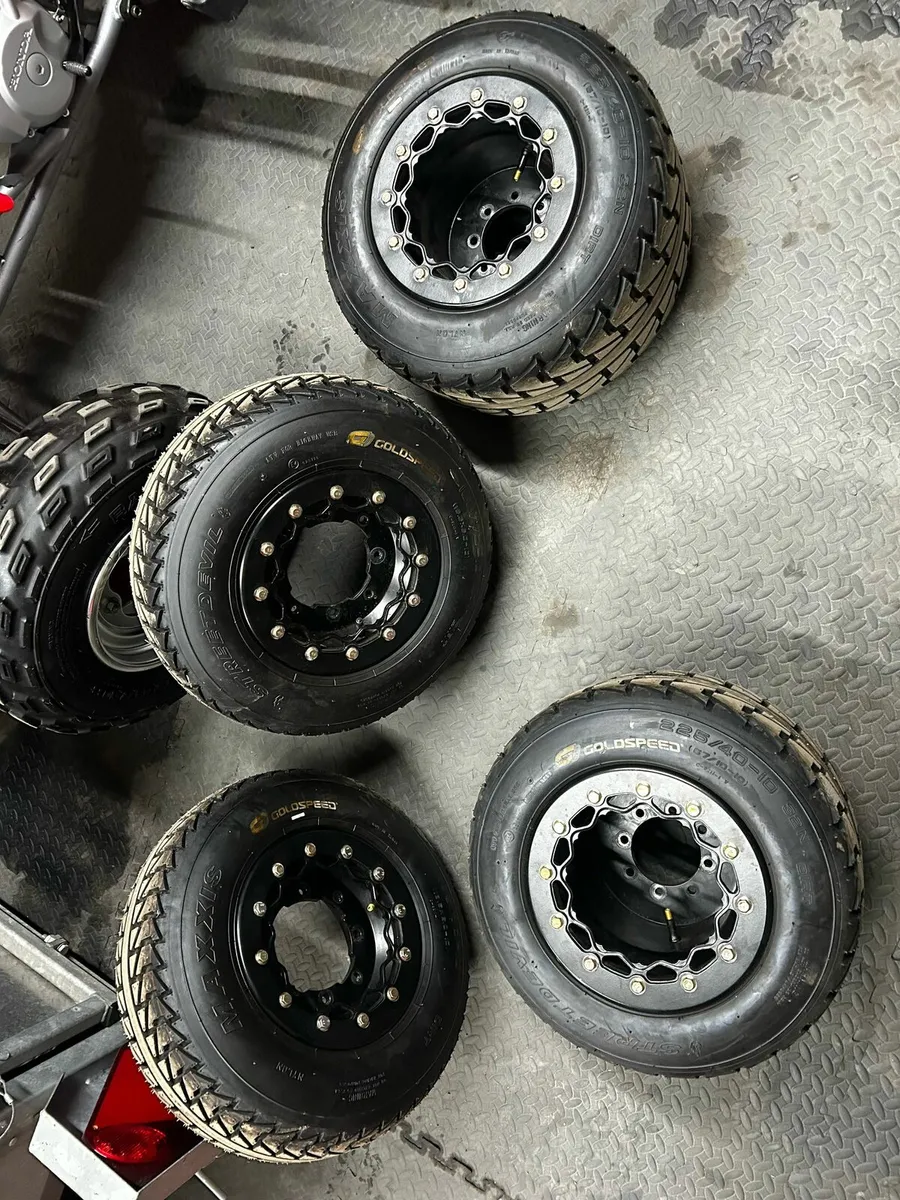 Suzuki ltr450 wheels - Image 1