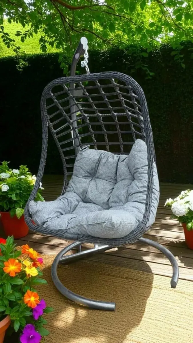 Hanging Egg Chair garden chair brand new XL size - Image 1