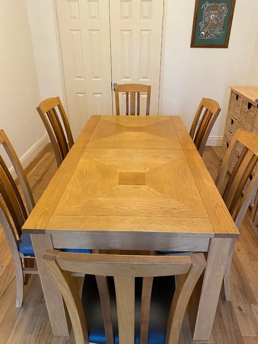 Dinning Table and Chairs - Image 1