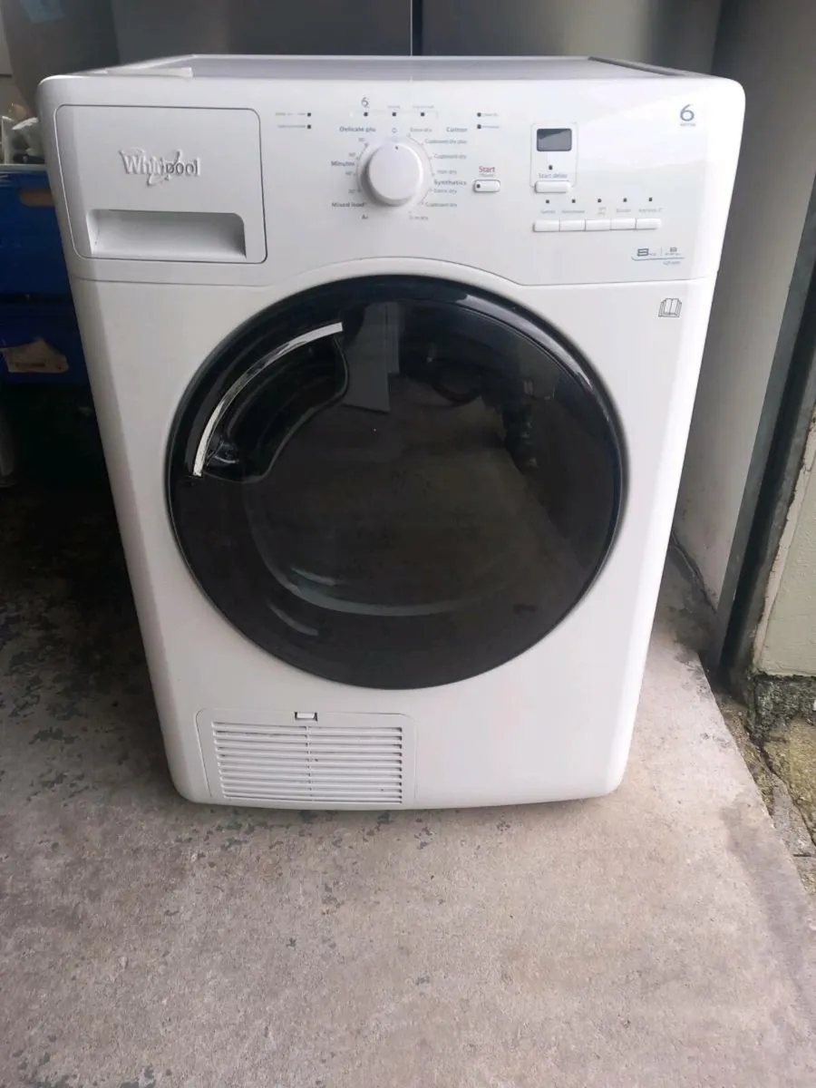 Whirlpool 8kg condenser dryer - Image 1