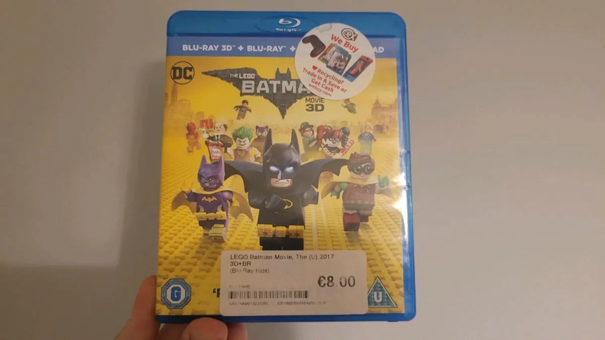 Lego Batman Movie (Regular and 3D Blu Ray Discs) - Image 1