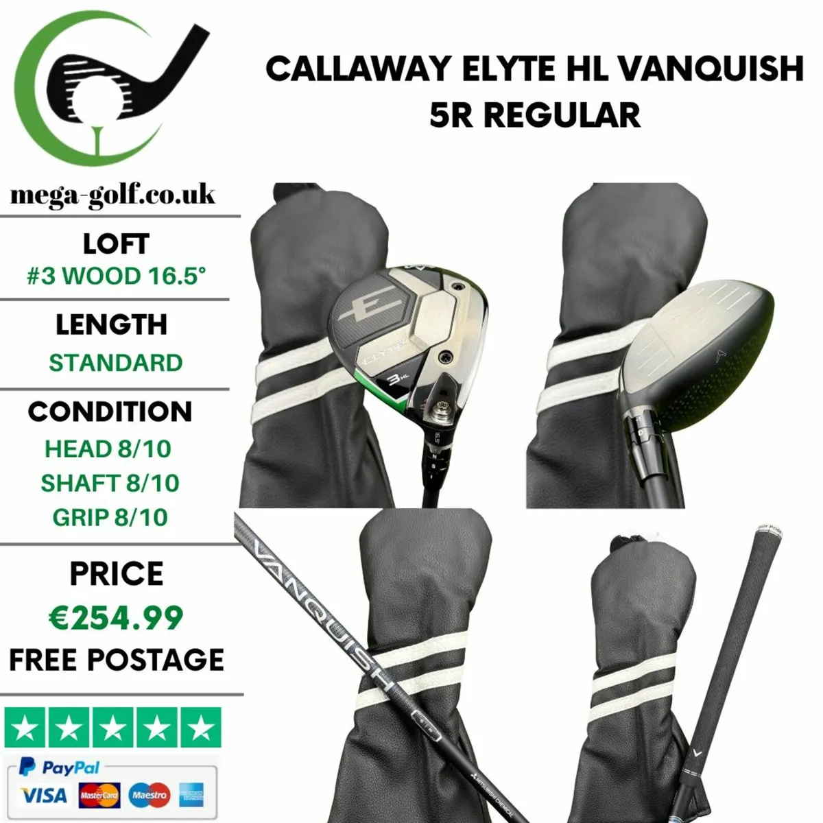 Callaway Elyte HL #3 Wood 16.5° / Regular - Image 1