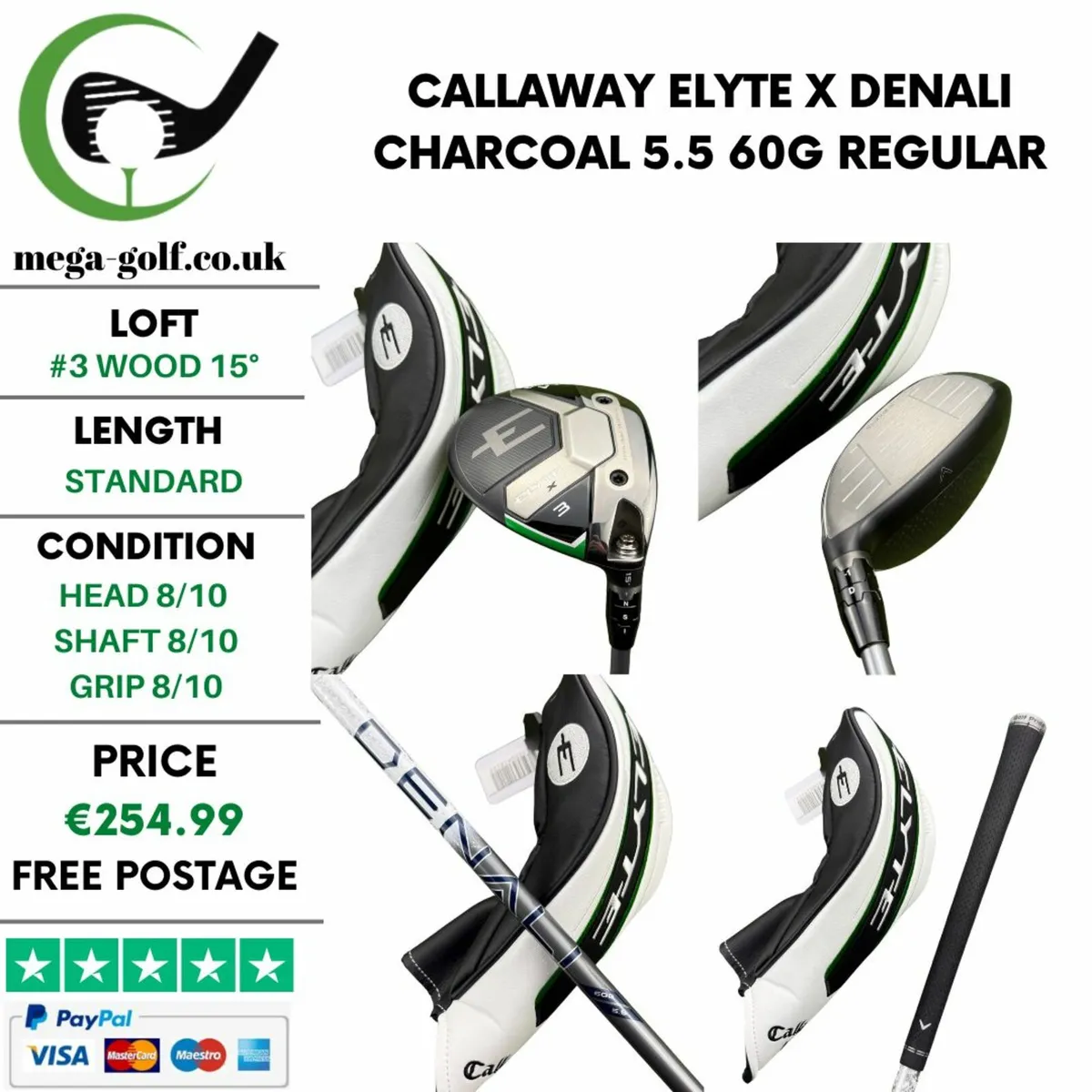 Callaway Elyte X #3 Wood 15° / Regular - Image 1