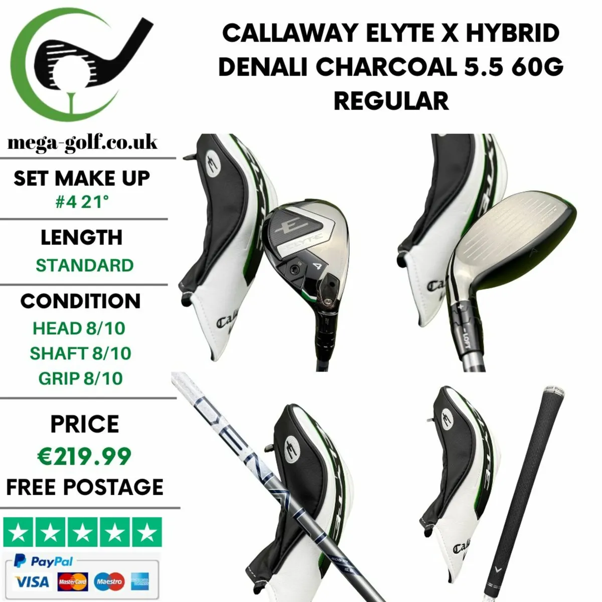 Callaway Elyte X Hybrid / #4 21° / Regular - Image 1