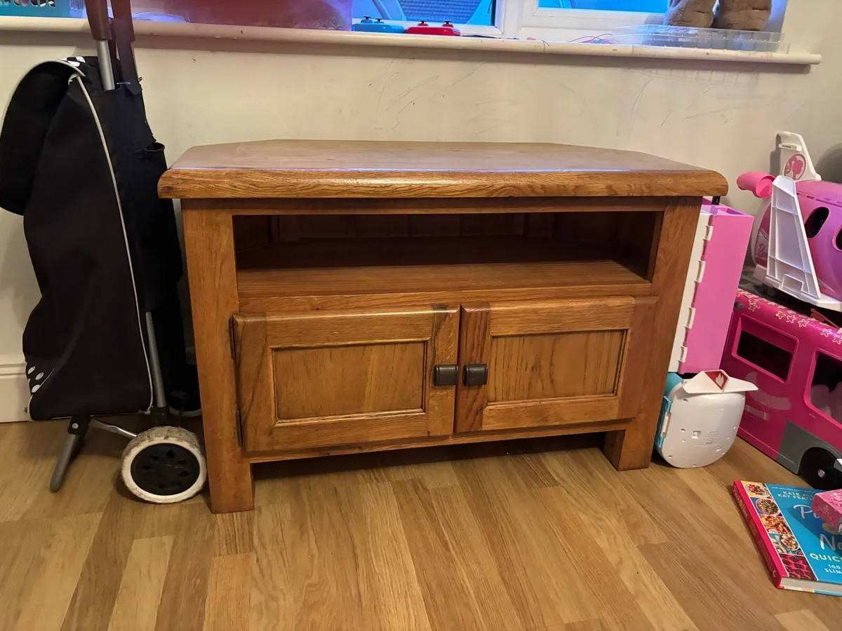 Wooden Chested Drawers TV Stand - Image 1