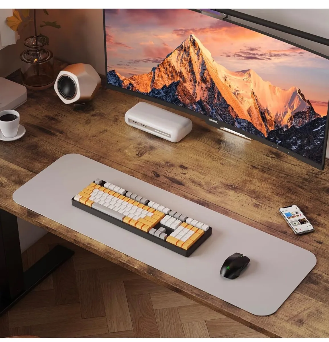 100 x 60 cm Standing Desk, Electric Height - Image 4