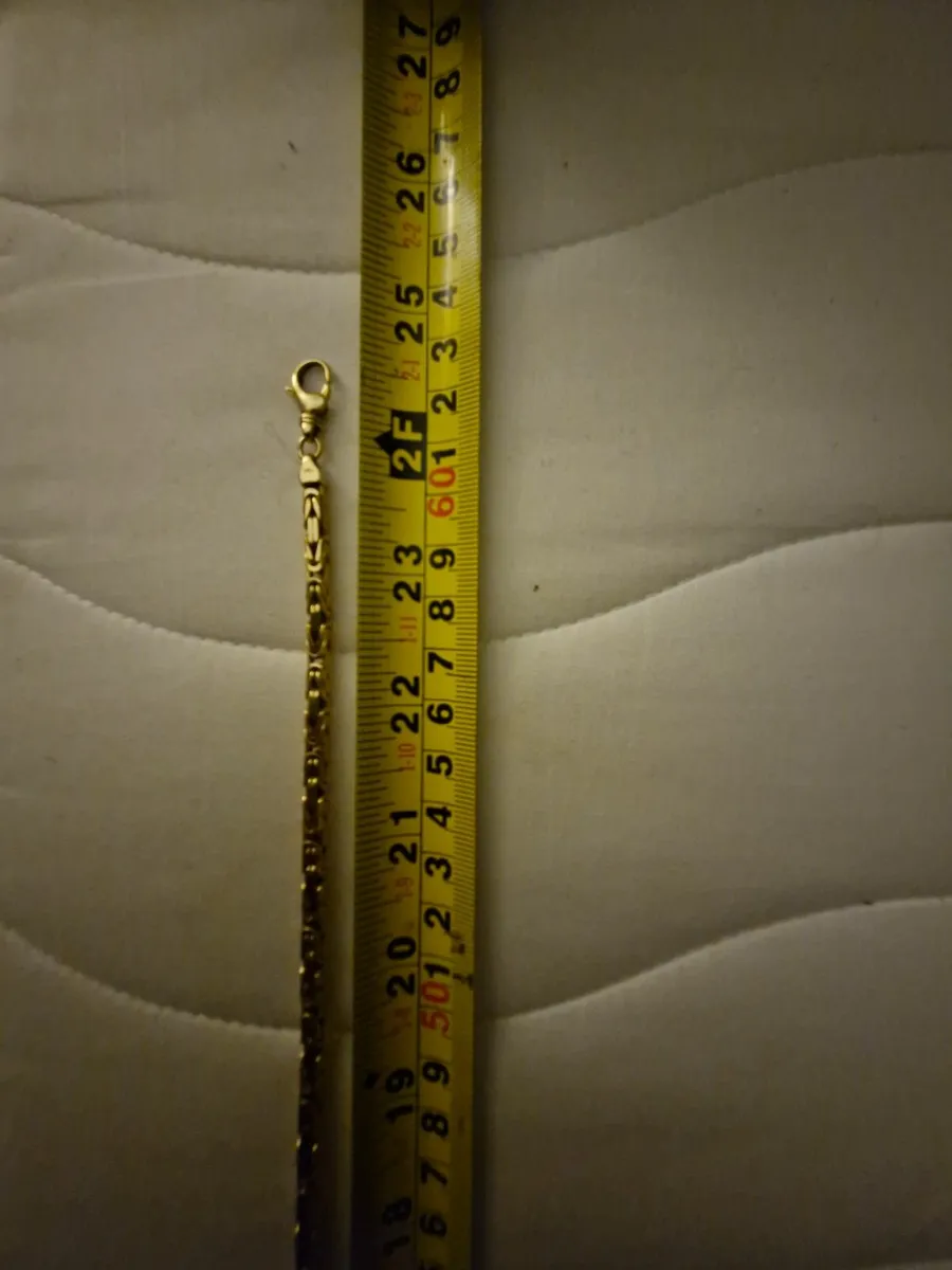 Gold necklace - Image 4