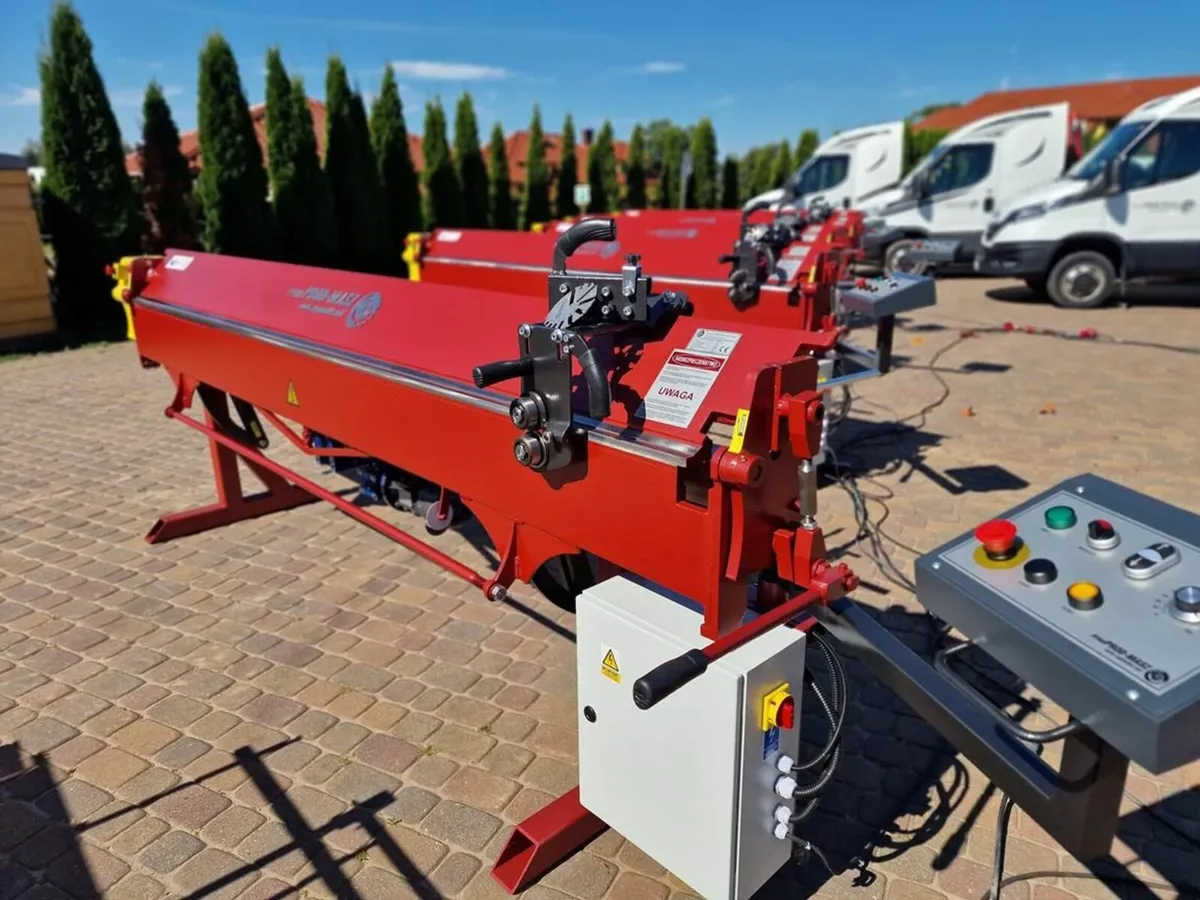 electric sheet metal folder 3m-1mm steel - Image 1