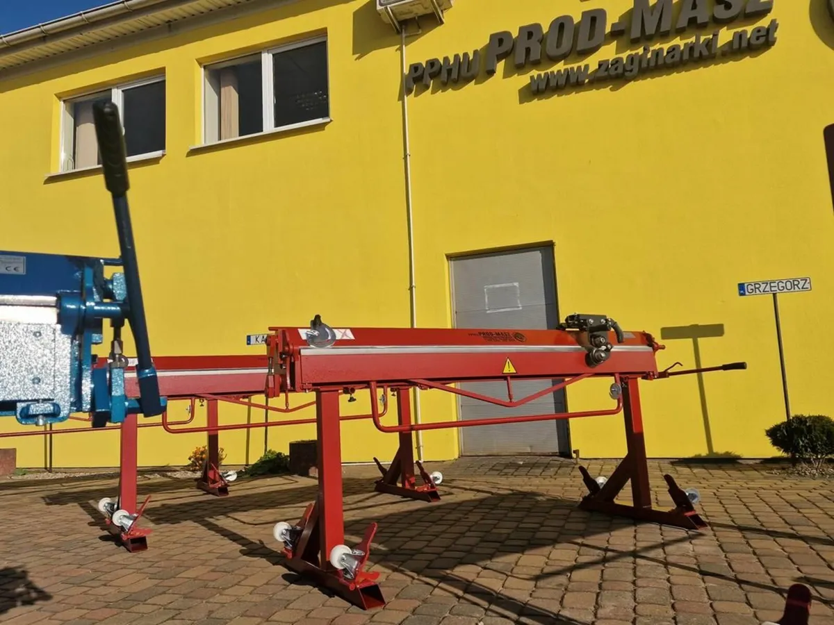 2m portable sheet metal folder ZGR-2000T/0.8 press - Image 3