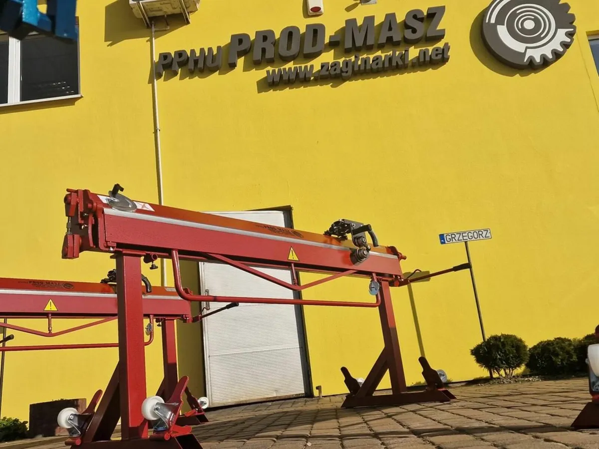 2m portable sheet metal folder ZGR-2000T/0.8 press - Image 4