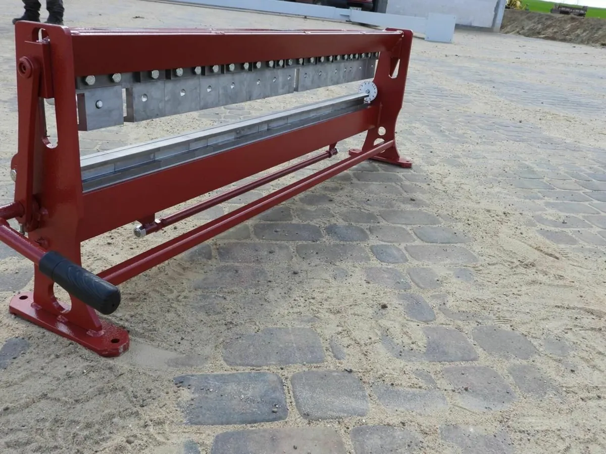 Segmented sheet metal folder 1,25m box and pan - Image 2