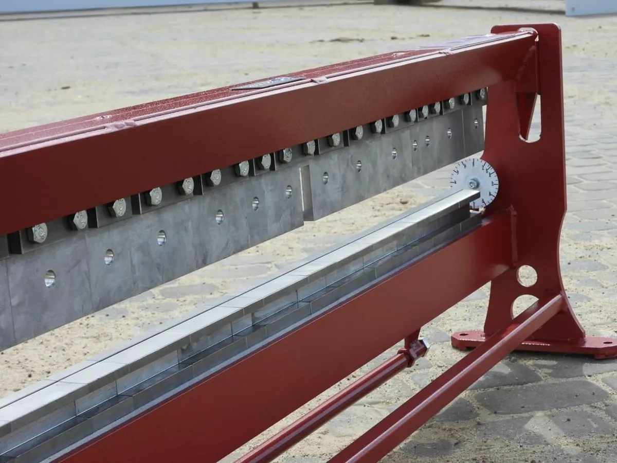 Segmented sheet metal folder 1,25m box and pan - Image 3