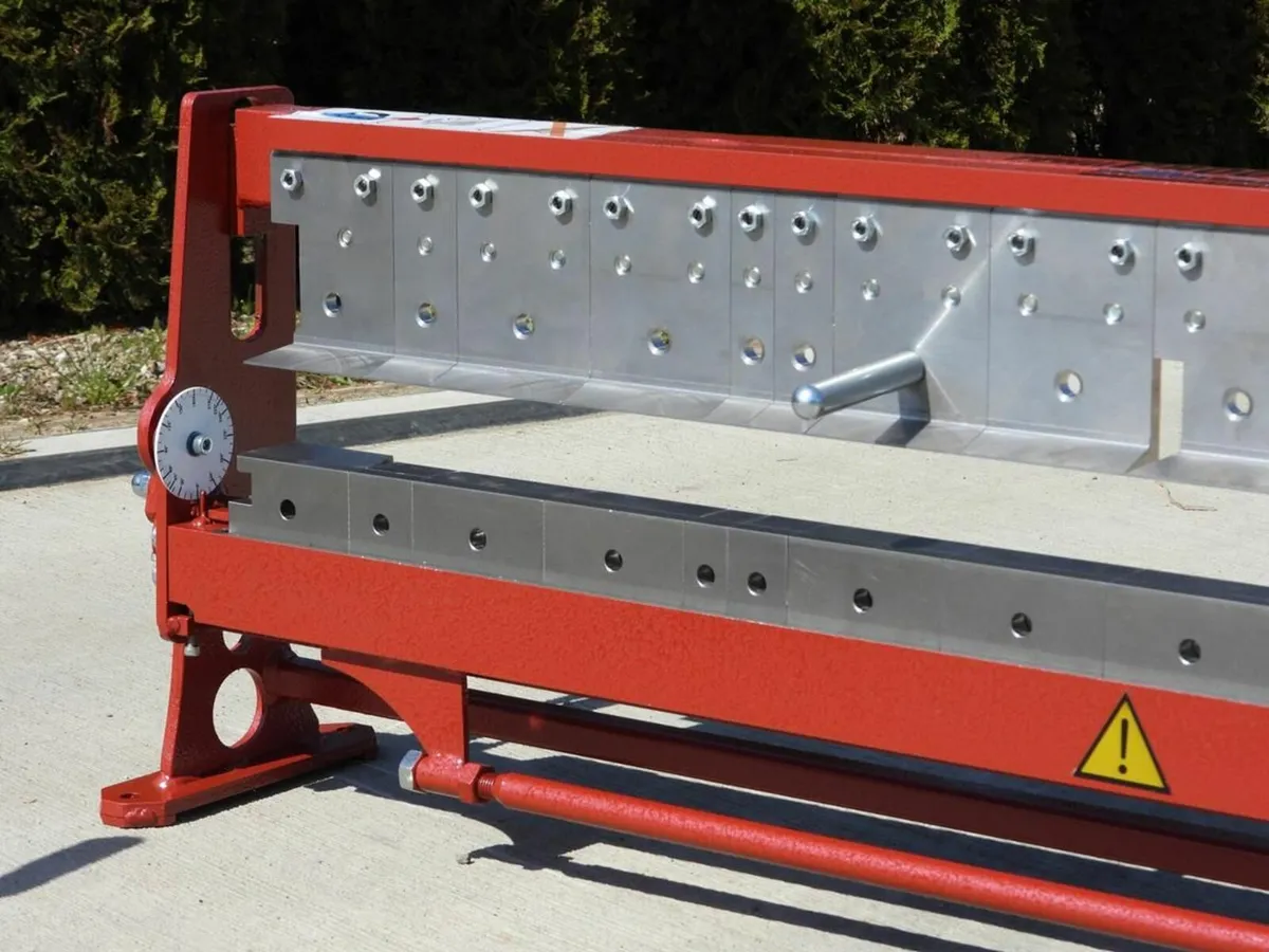 Segmented sheet metal folder 1,25m box and pan - Image 4