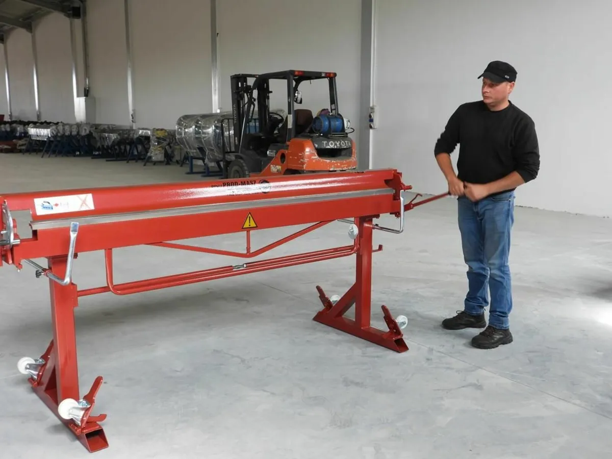 Portable sheet metal folder RED LIGHT 2m 160* - Image 3