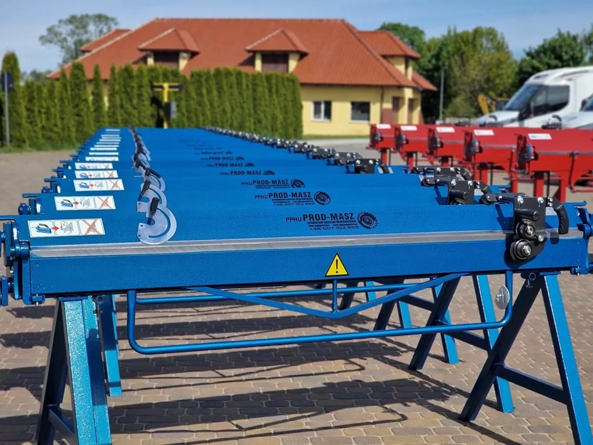 Sheet metal folder 2m + cutter NEW machine press - Image 1