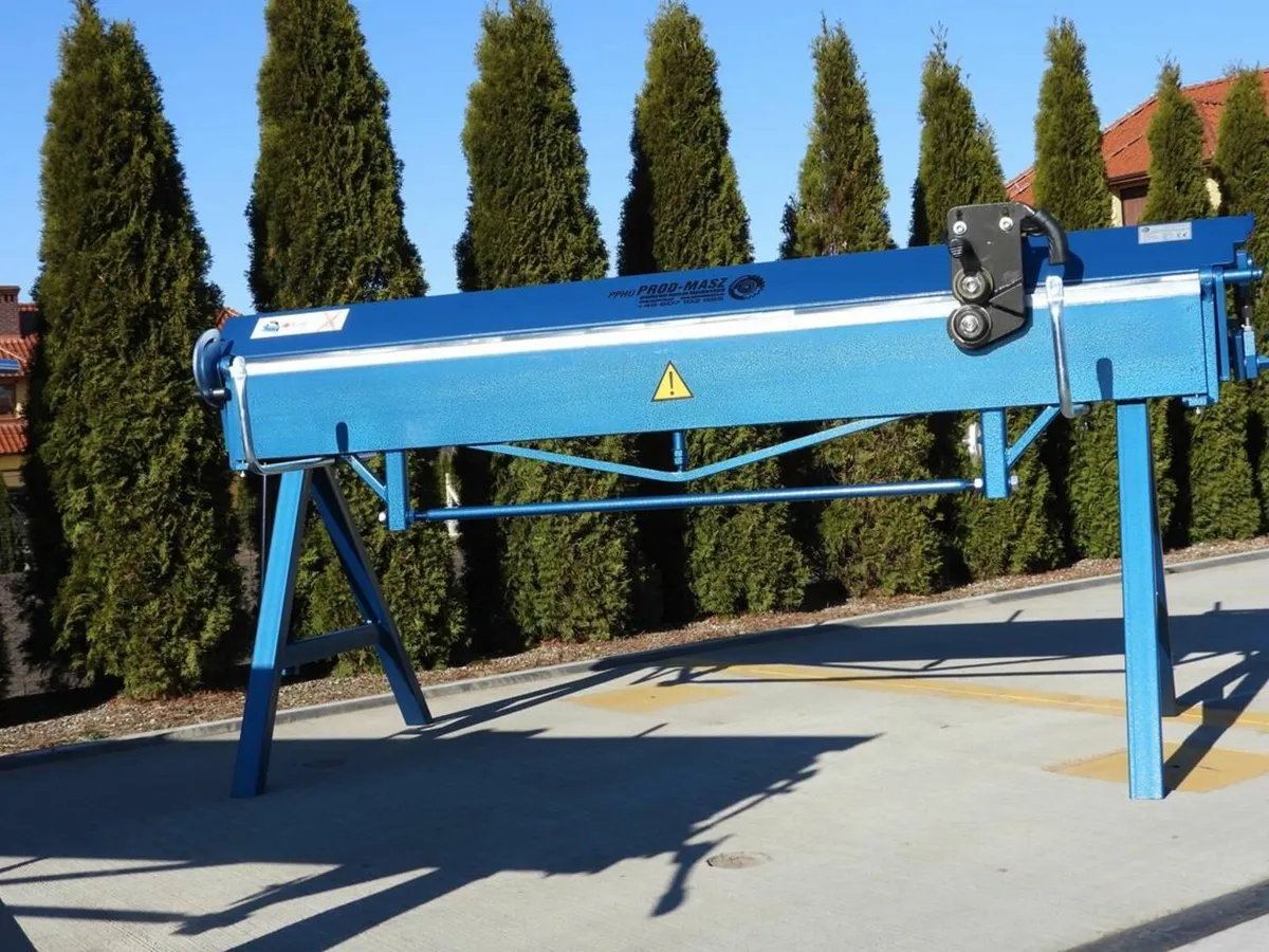 Sheet metal folder 2m-1.7mm of alu press brake NEW - Image 2