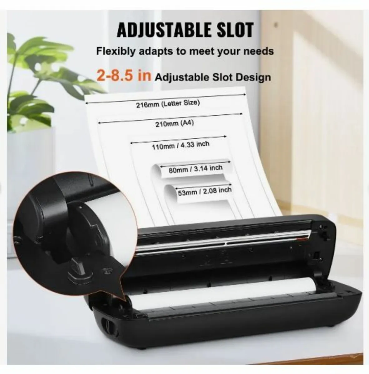Portable Printer - 2600mAh Battery - Image 2