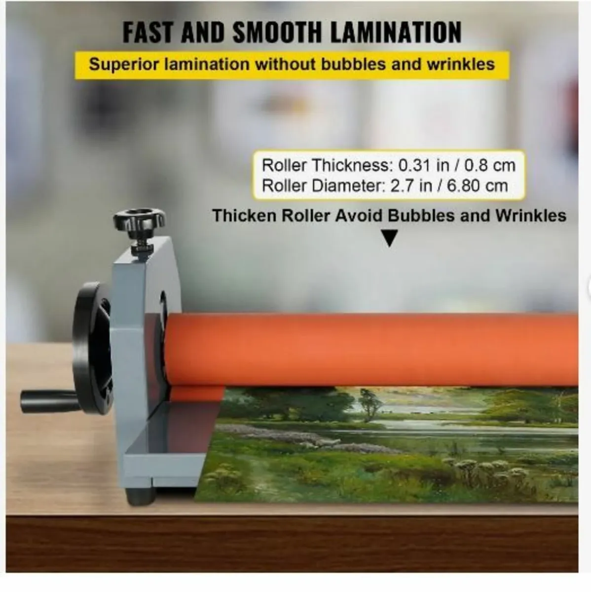 29.5" 750MM Manual Cold Roll Laminator - Image 3