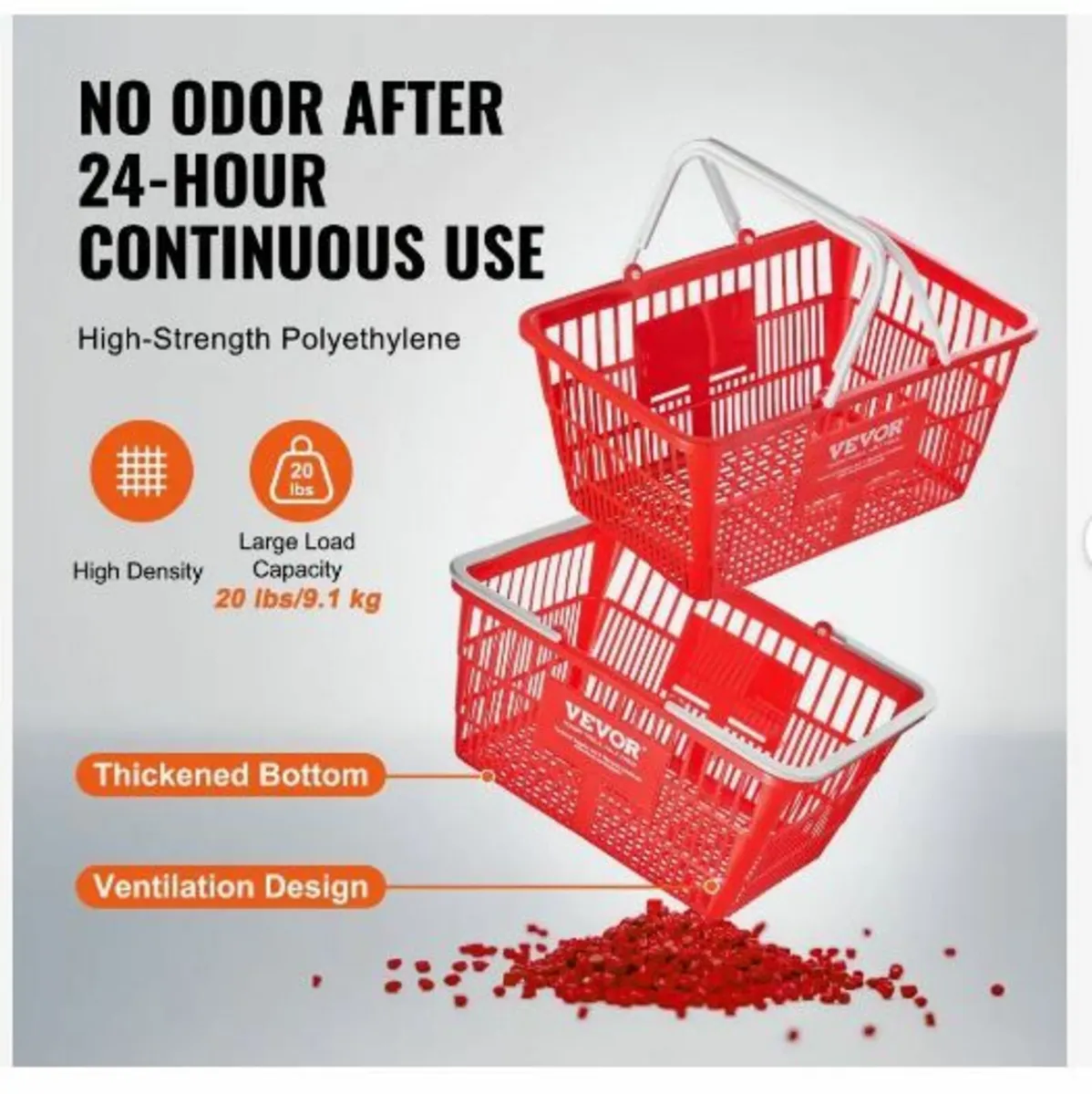 Shopping Basket, Set of 20 - Image 4