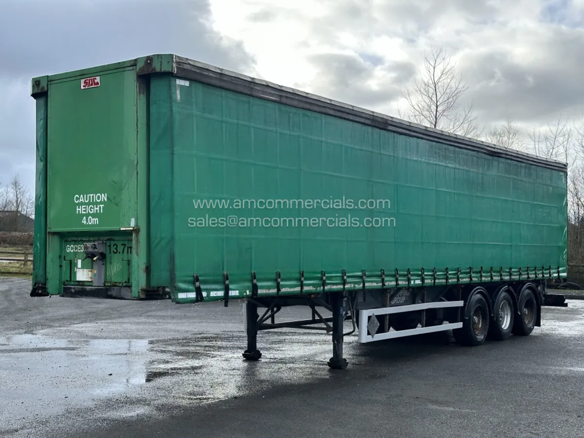 2013 SDC EUROLINER CURTAINSIDE TRAILER - Image 2