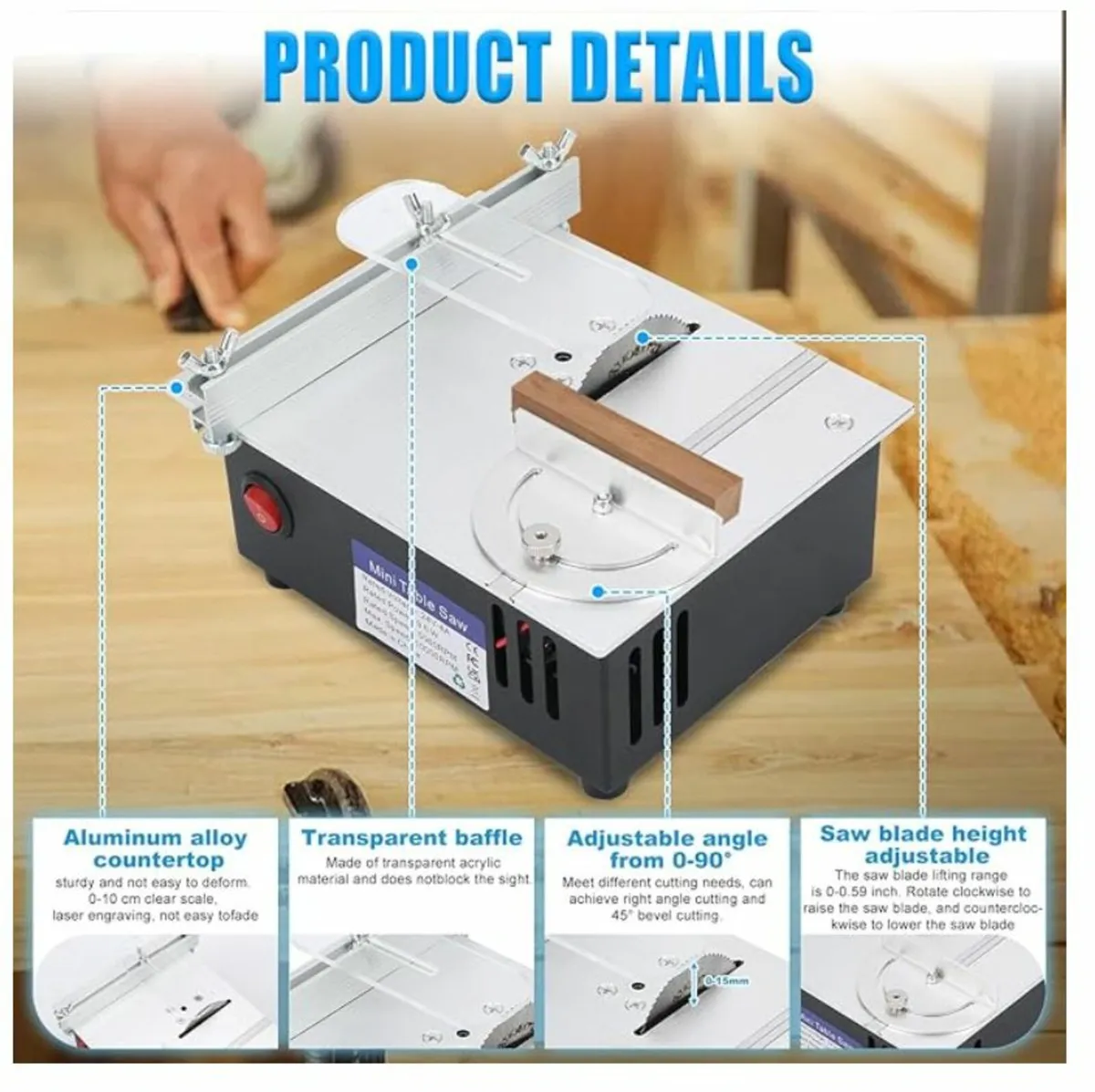 Mini table saw - Image 3