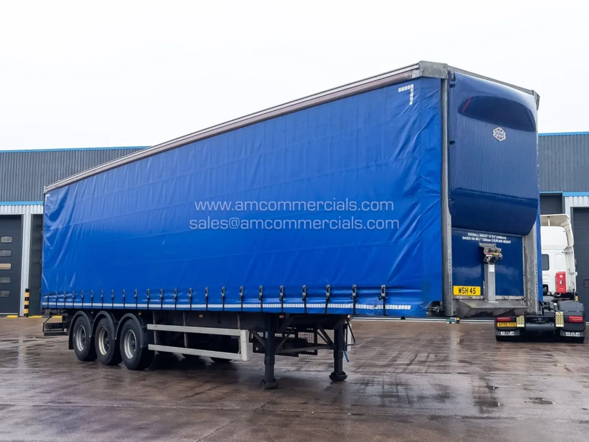 2013 CARTWRIGHT PILLARLESS CURTAINSIDE TRAILER - Image 1