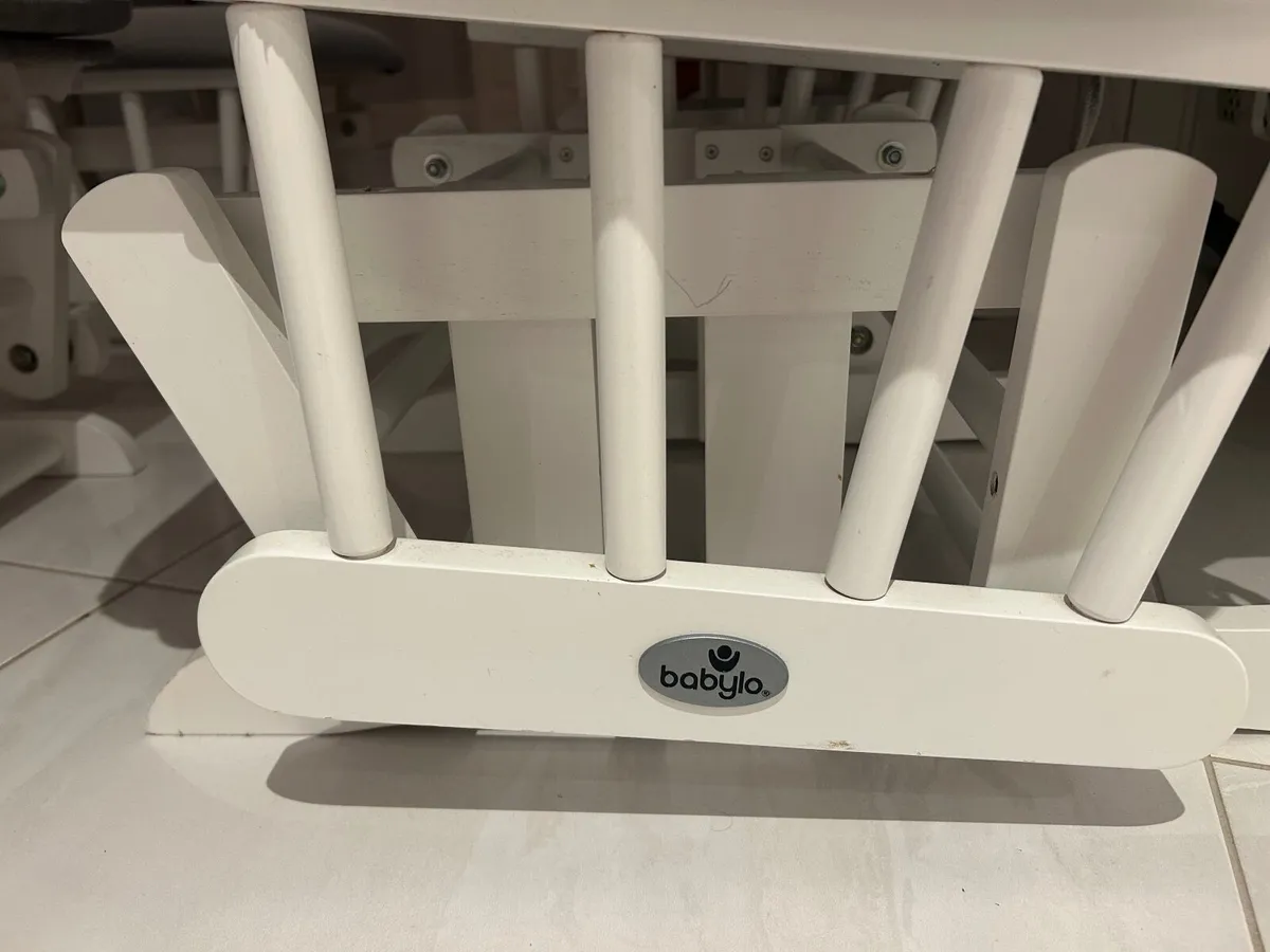 Babylo Rocking Chair & Footstool - Image 4