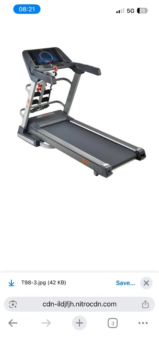 Commercial SMART Folding Treadmill T-98