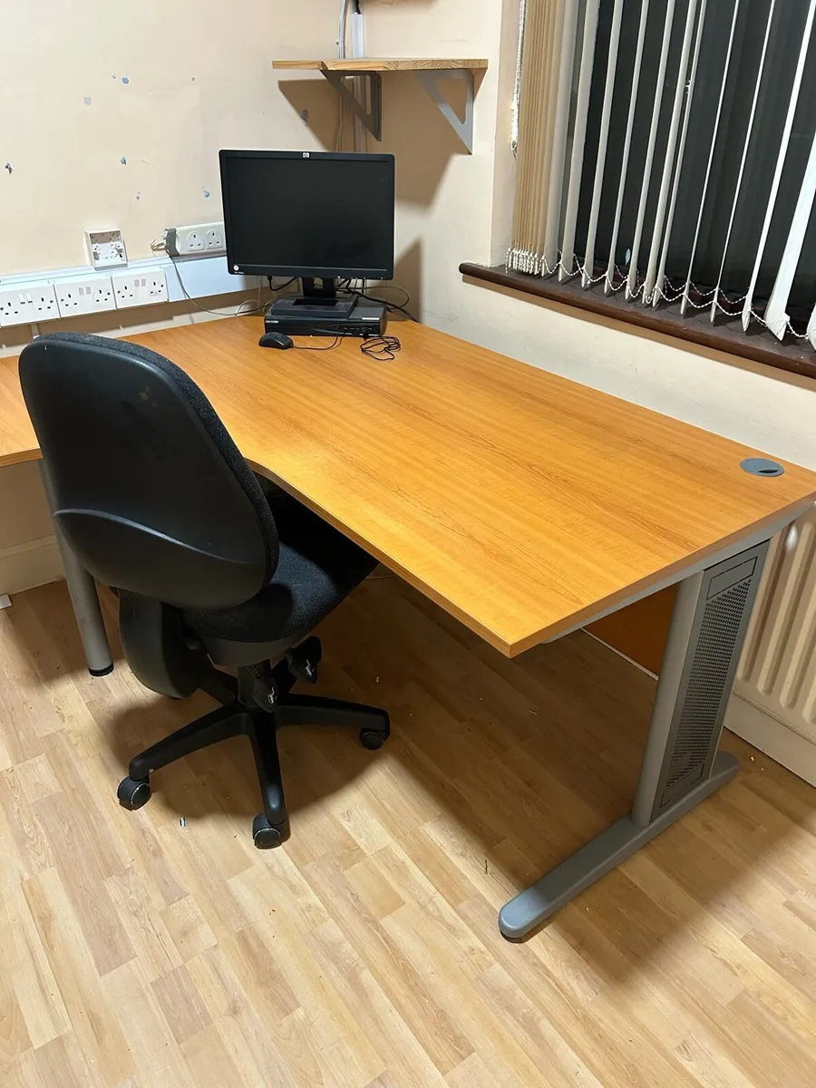 Office Desk and Chair - Image 1