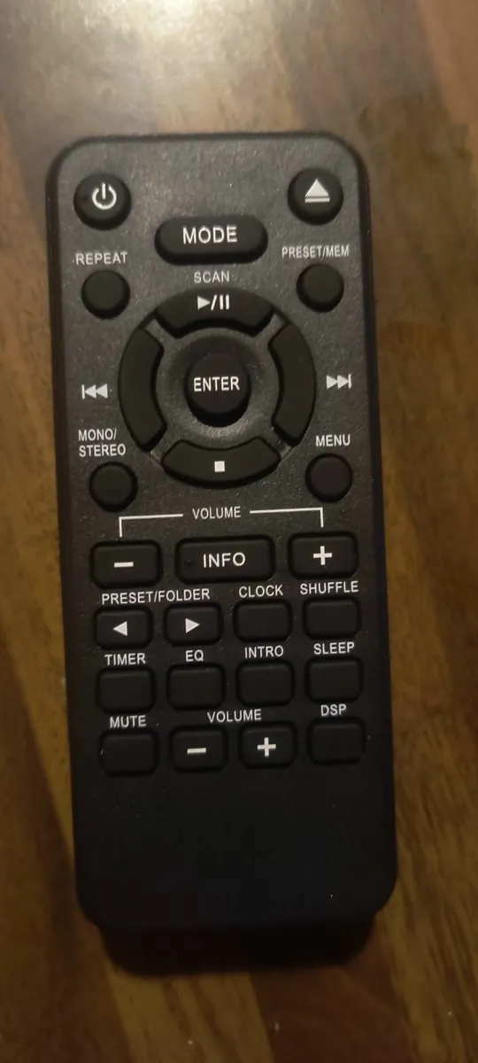 CD Hi-Fi system JVC model RD-D90 Remote Control - Image 3