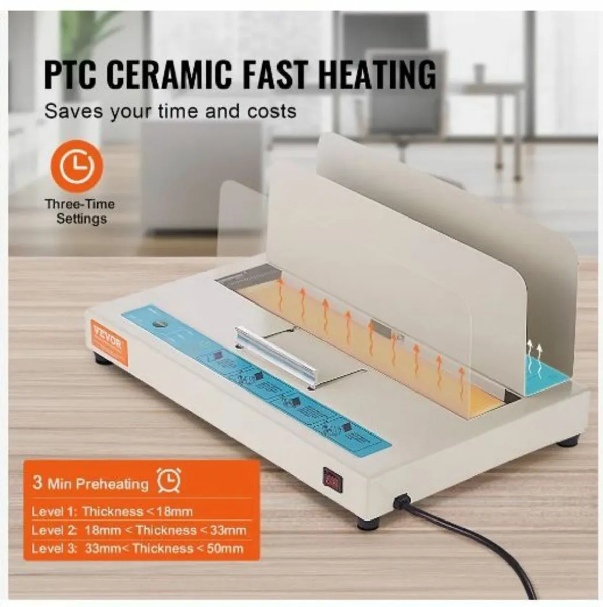 Thermal Binding Machine, 500 Sheets - Image 3