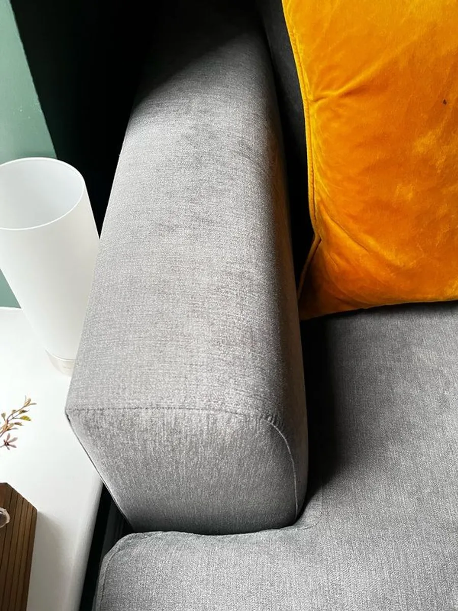 Freya Velvet 4 Seater Lounger - Image 3