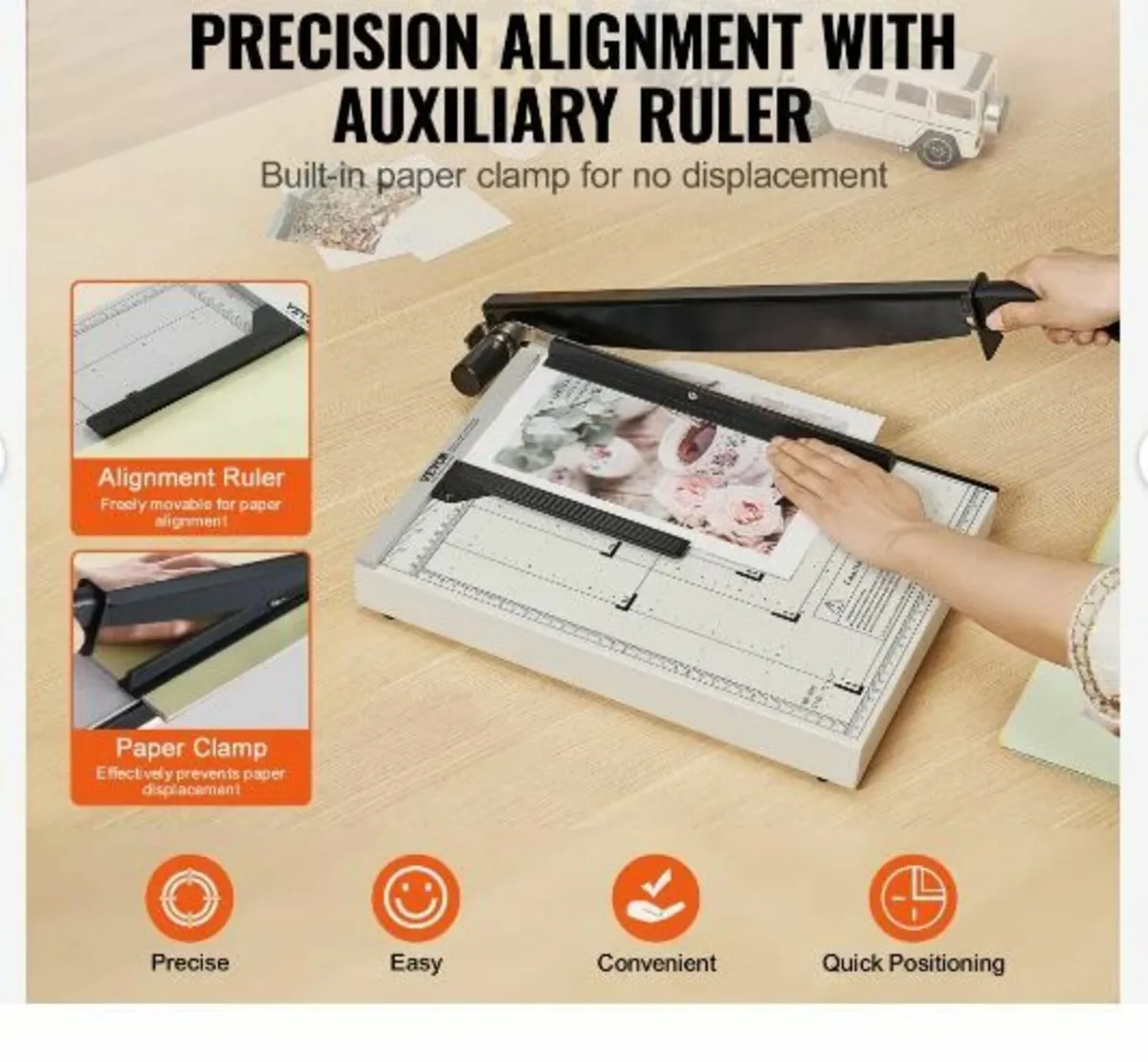 Paper Cutter, Guillotine Trimmer - Image 2