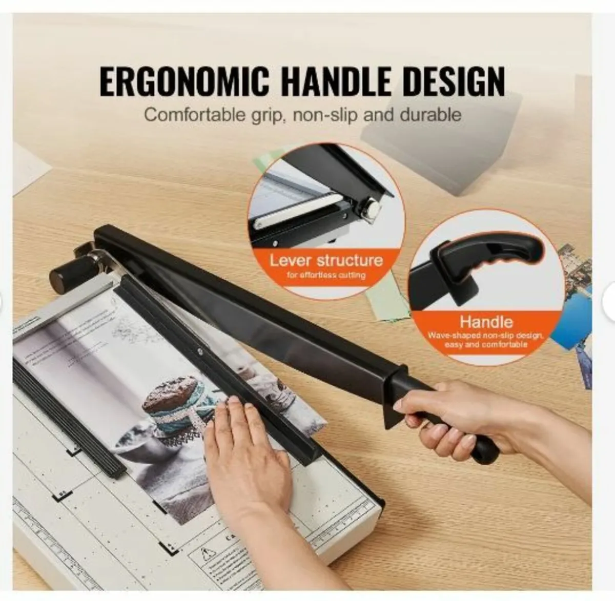 Paper Cutter, Guillotine Trimmer - Image 4