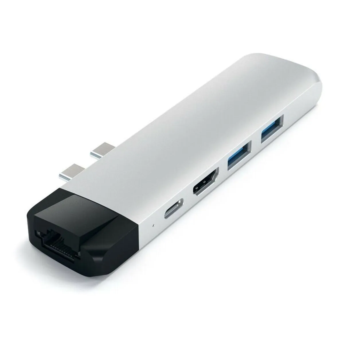 Macbook Adapter Satechi St-tcphe Type-c Pro Hub Adapter With Ethernet - Image 3