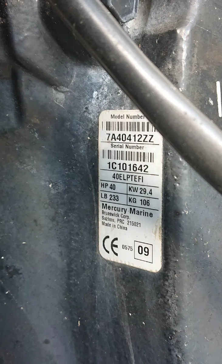 Mariner 40hp 4 stroke - Image 2