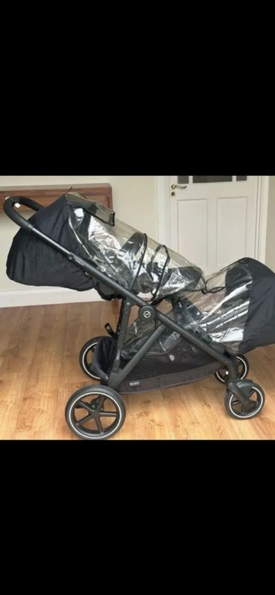 cybex gazelle double buggy great condition - Image 3