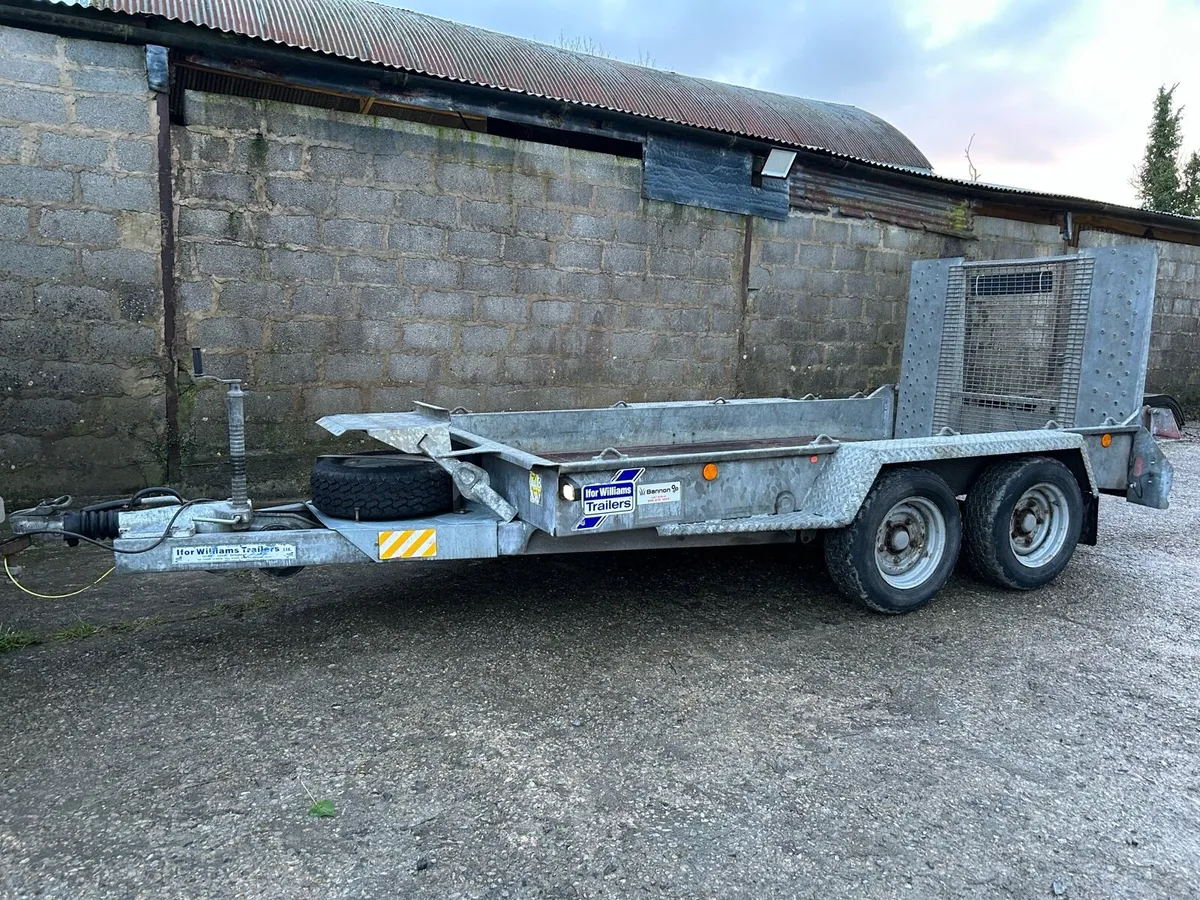 Ifor williams plant trailer for sale - Image 1