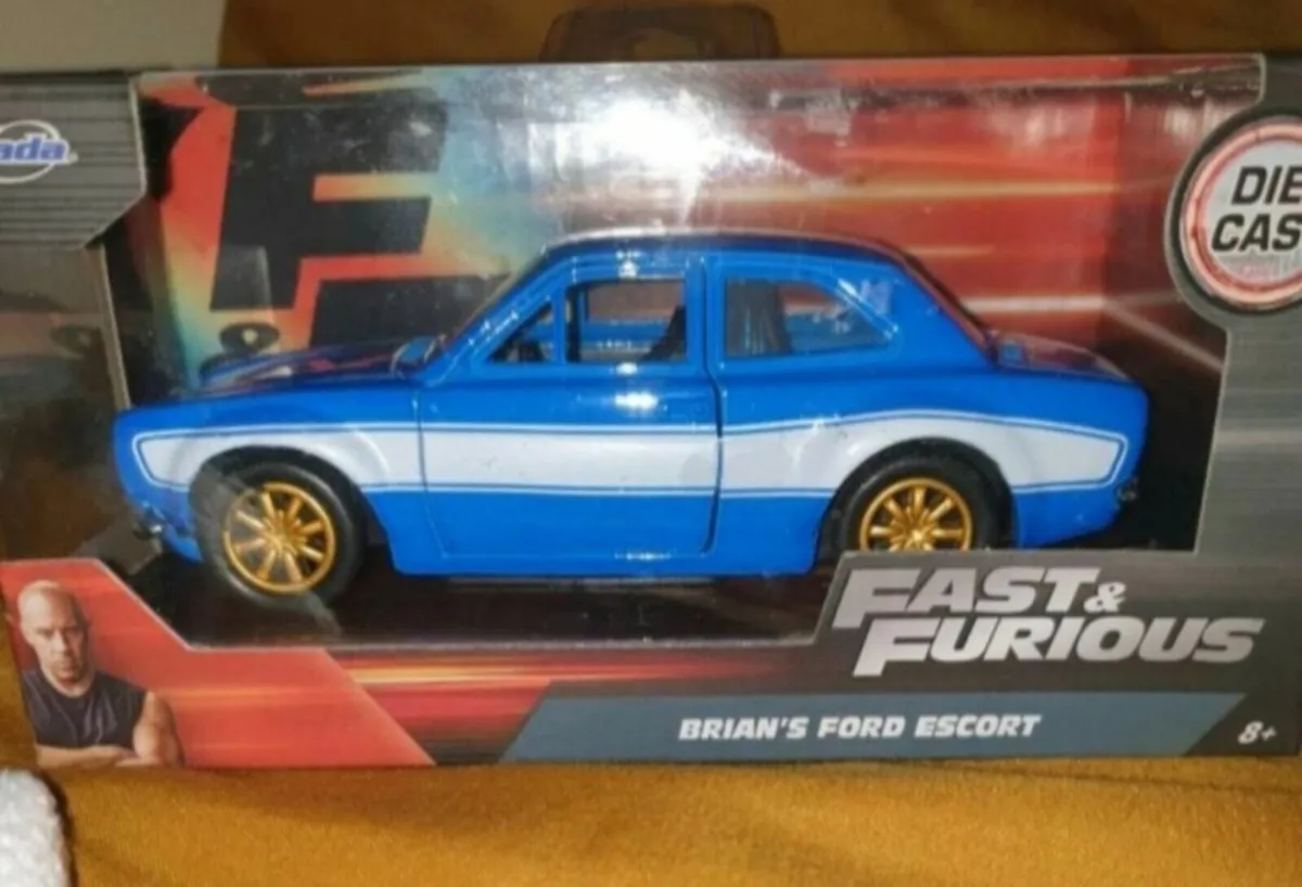Fast and furious escort diecast model