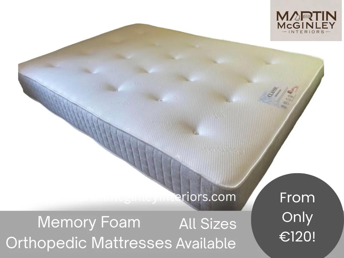 New Orthopedic Memory Foam Mattresses - Image 4