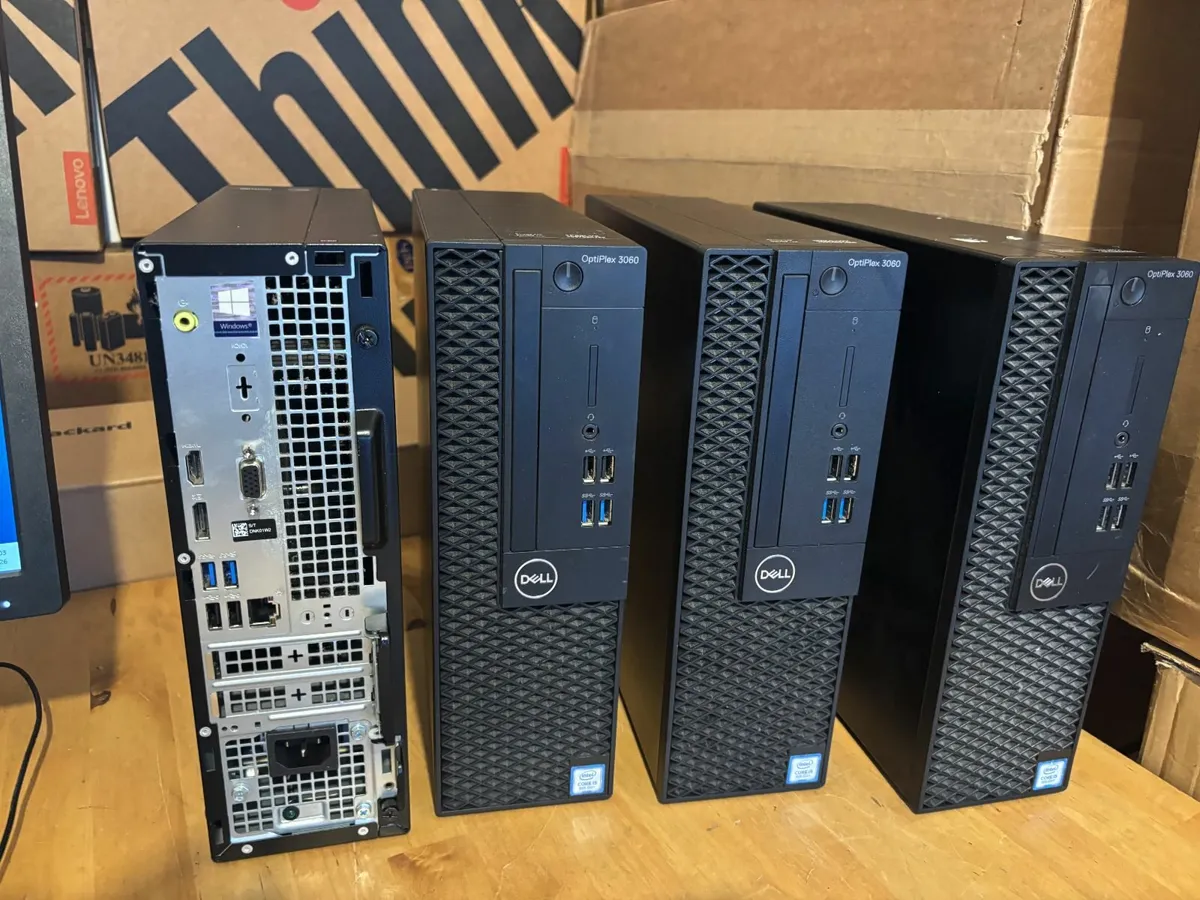 8 x Dell Optiplex Business PCs-Hex i5-16Gb Ram-Del - Image 3