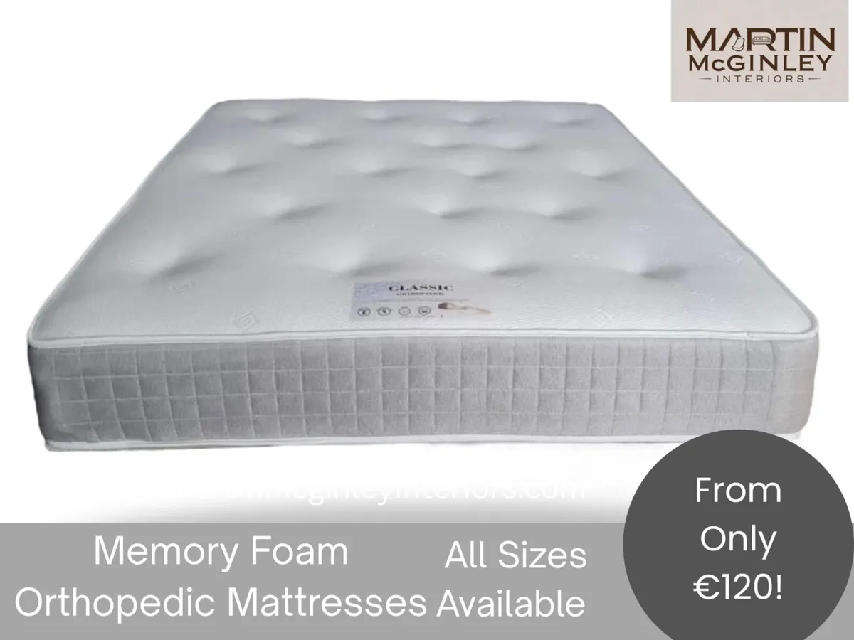 New 1500 Pocket Spring Foam Mattresses - Image 4