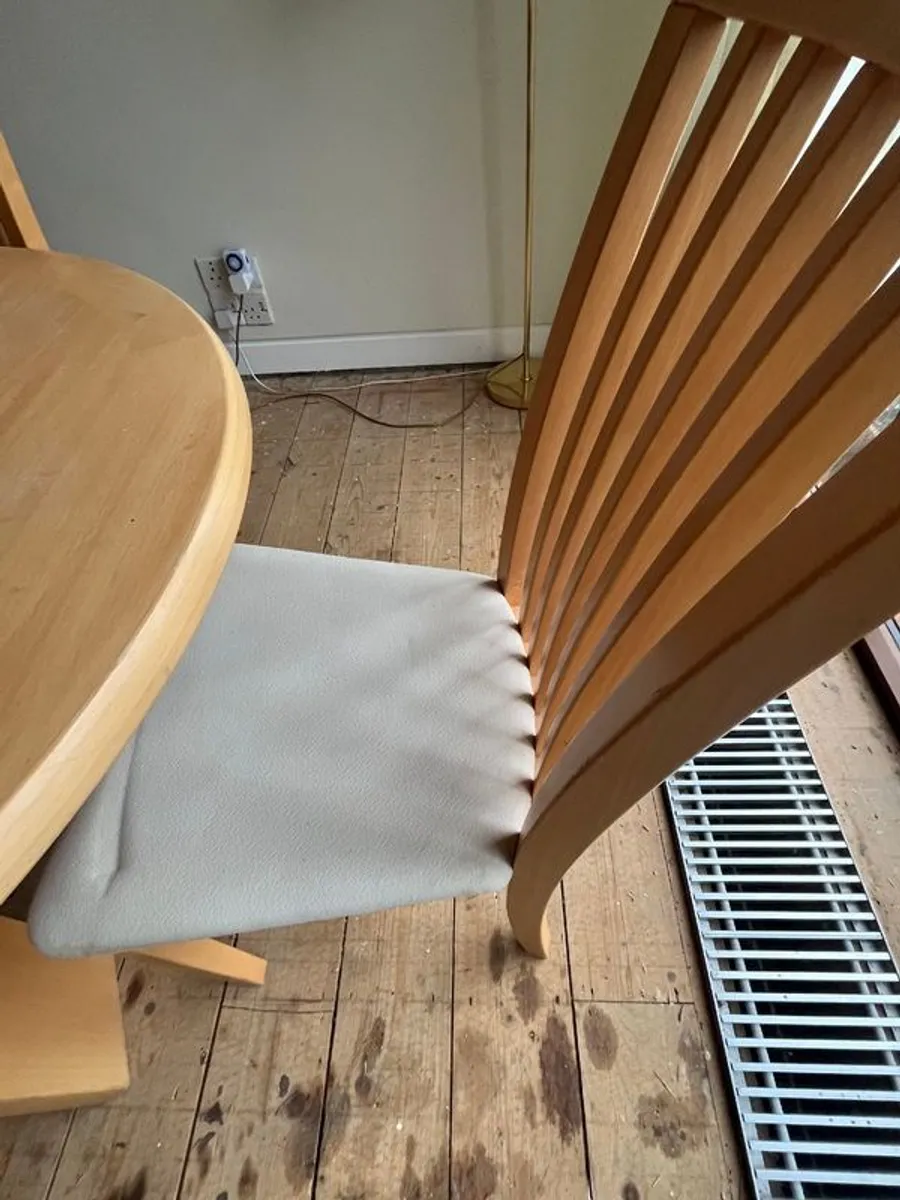 Skovby Danish Extendable Dining Table, 6 Chairs (Set Only) Option for 1720 & 2220 & 2720 mm lengths - Image 3