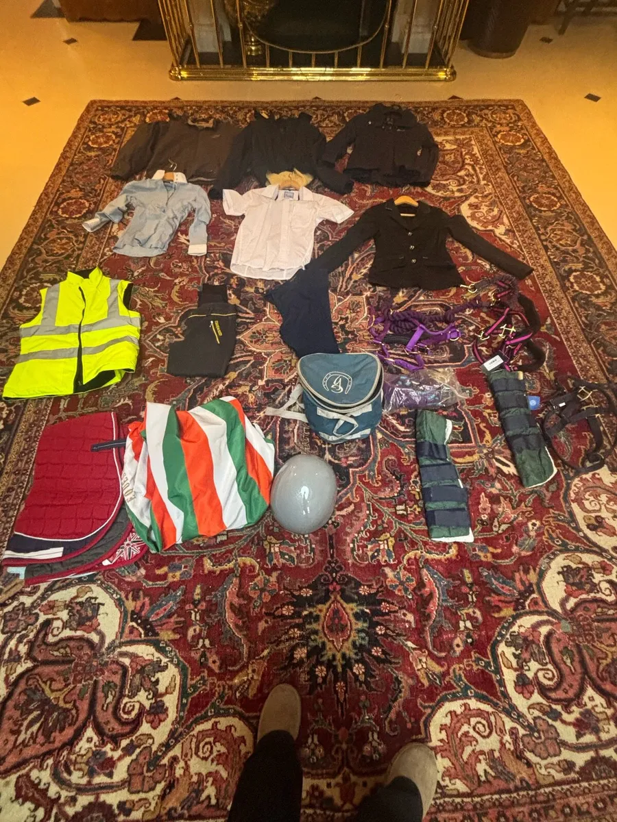 Horse riding clothing and equipment - Image 1