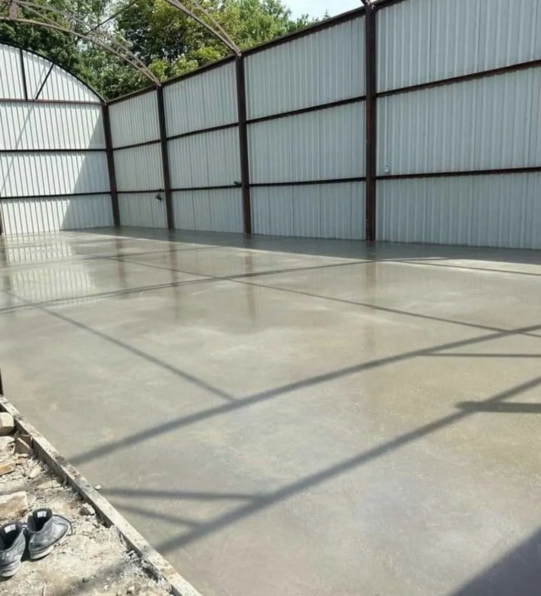 Concrete floors