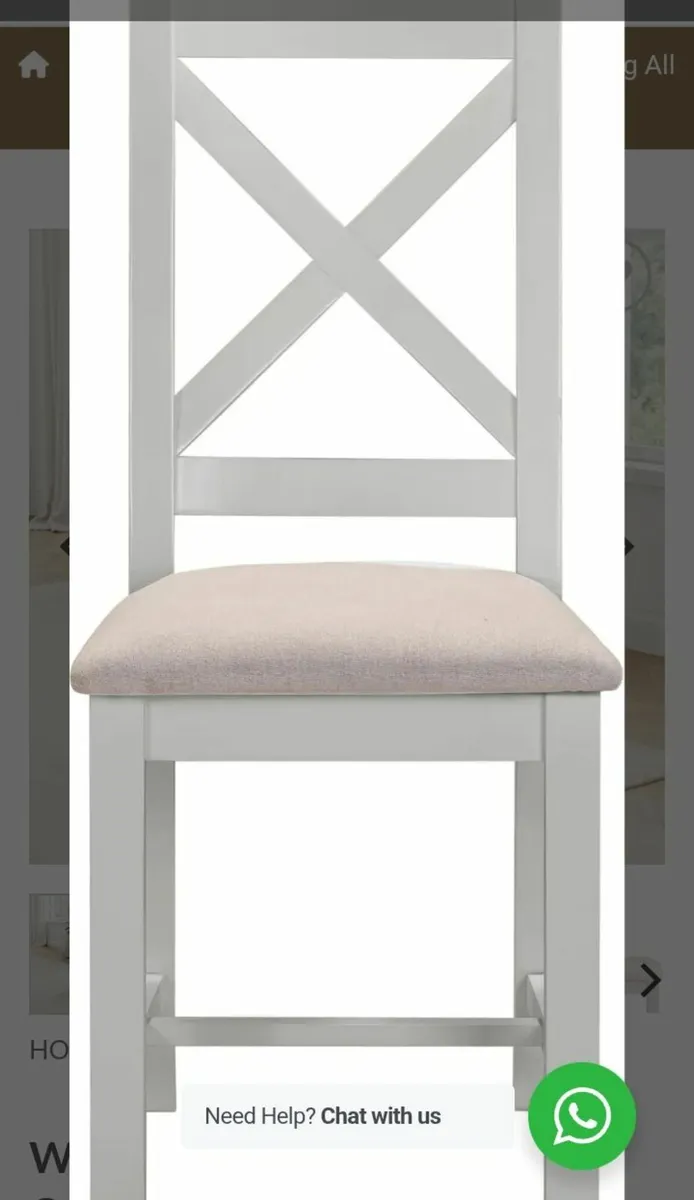 Windsor Dining Chairs Pebble Grey / 2 Types - Image 3